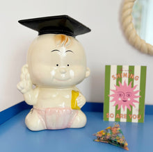 Load image into Gallery viewer, Vintage cute baby ceramic piggy bank
