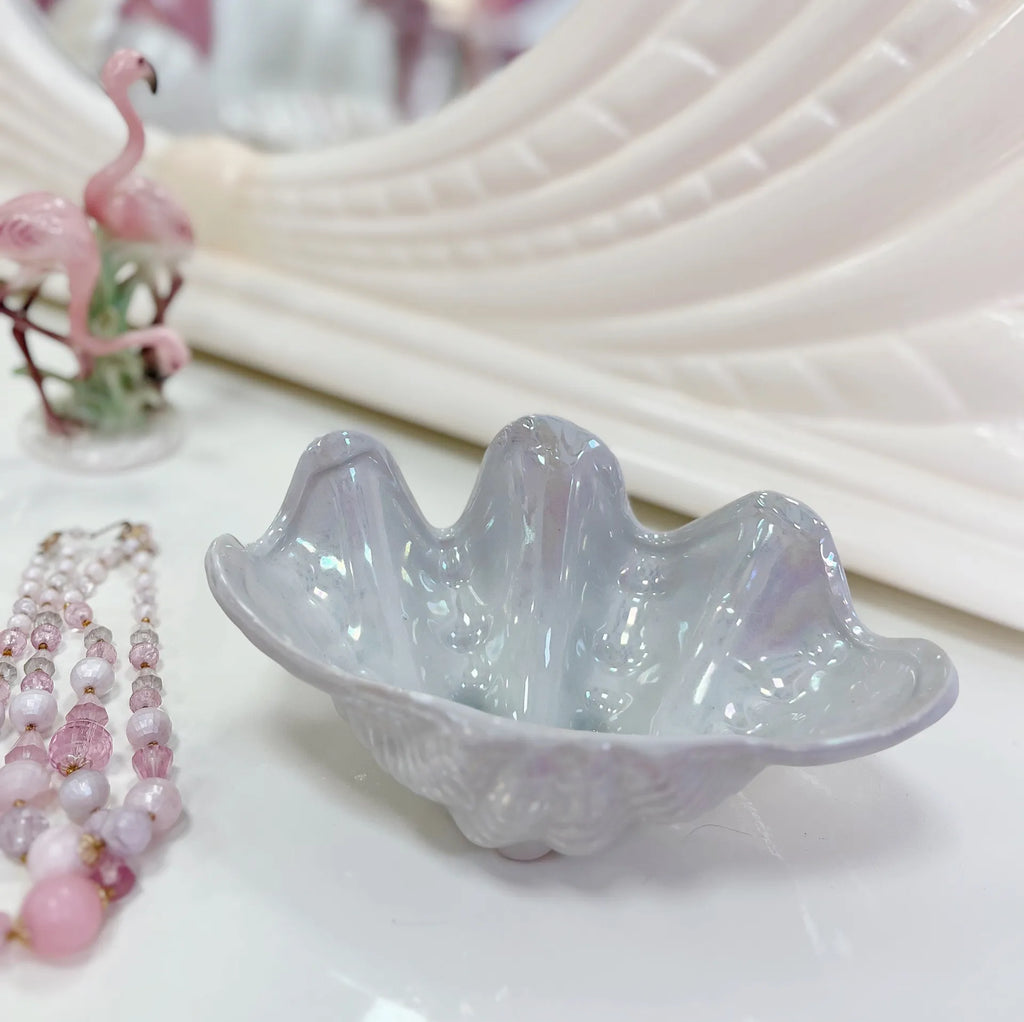 Coupe coquillage en céramique, années 70 - Club Barbara
