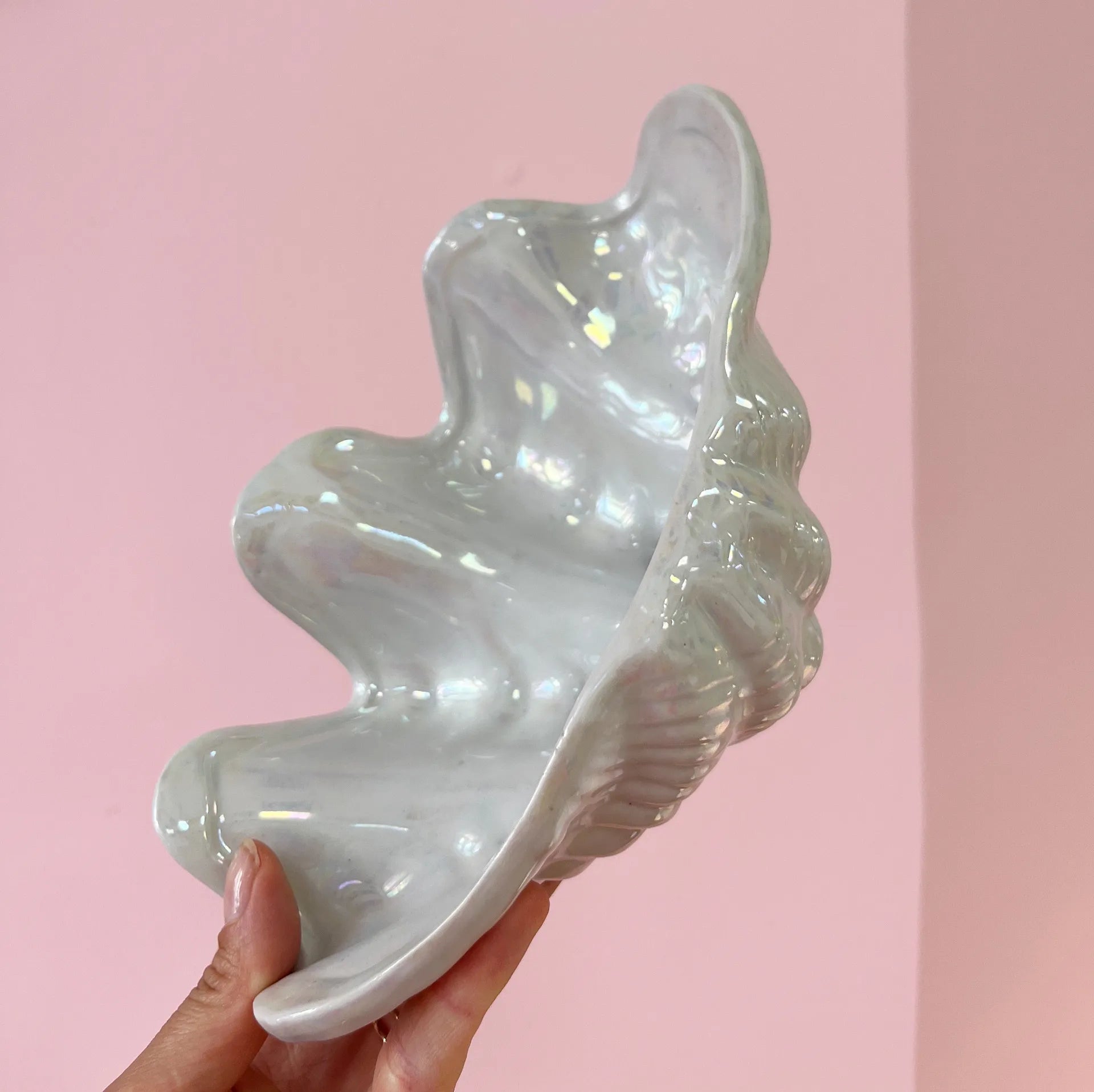 Coupe coquillage en céramique, années 70 - Club Barbara
