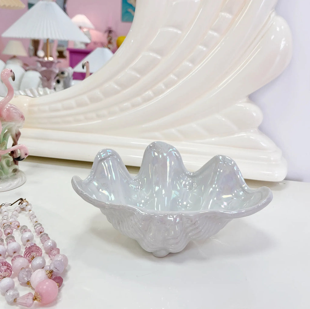 Coupe coquillage en céramique, années 70 - Club Barbara