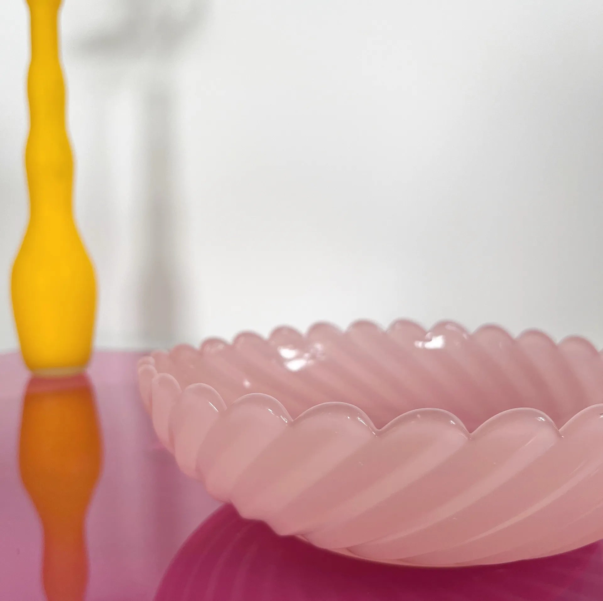 Coupe en opaline rose - Club Barbara