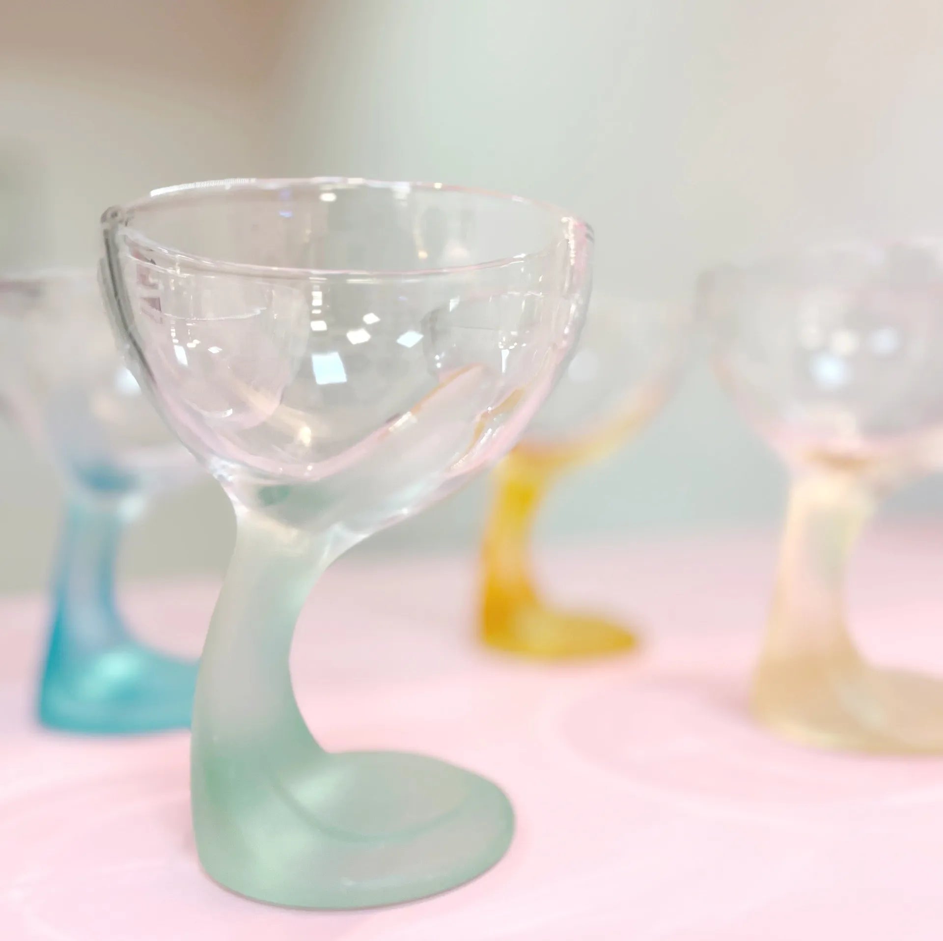 Coupes à glace Italie multicolores vintage - Club Barbara