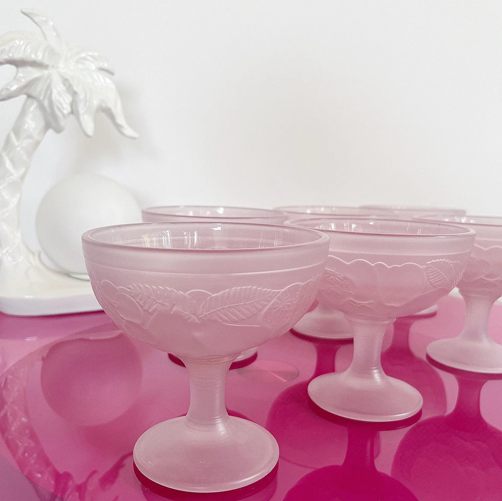 Coupes à glace roses - Club Barbara
