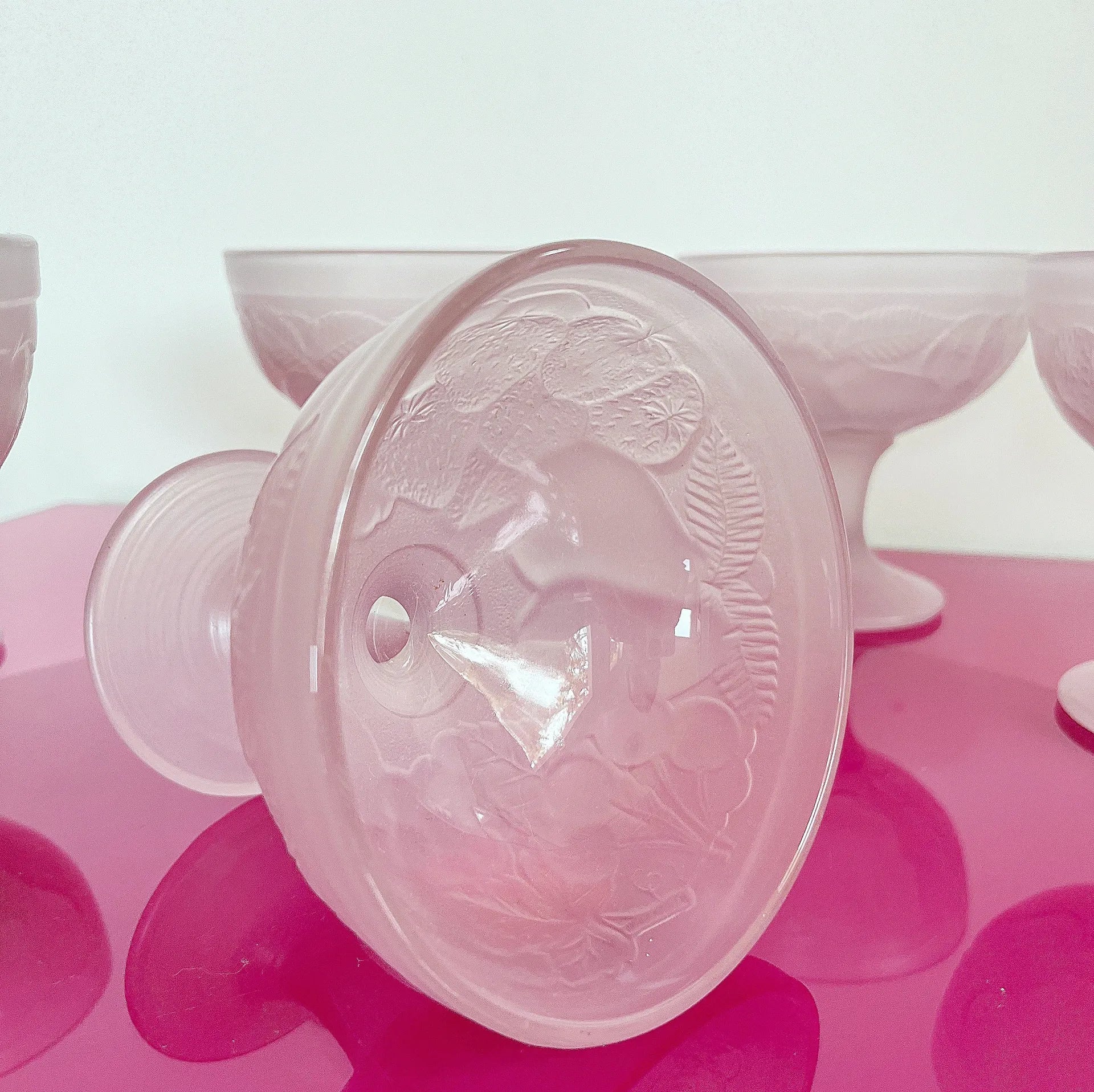 Coupes à glace roses - Club Barbara