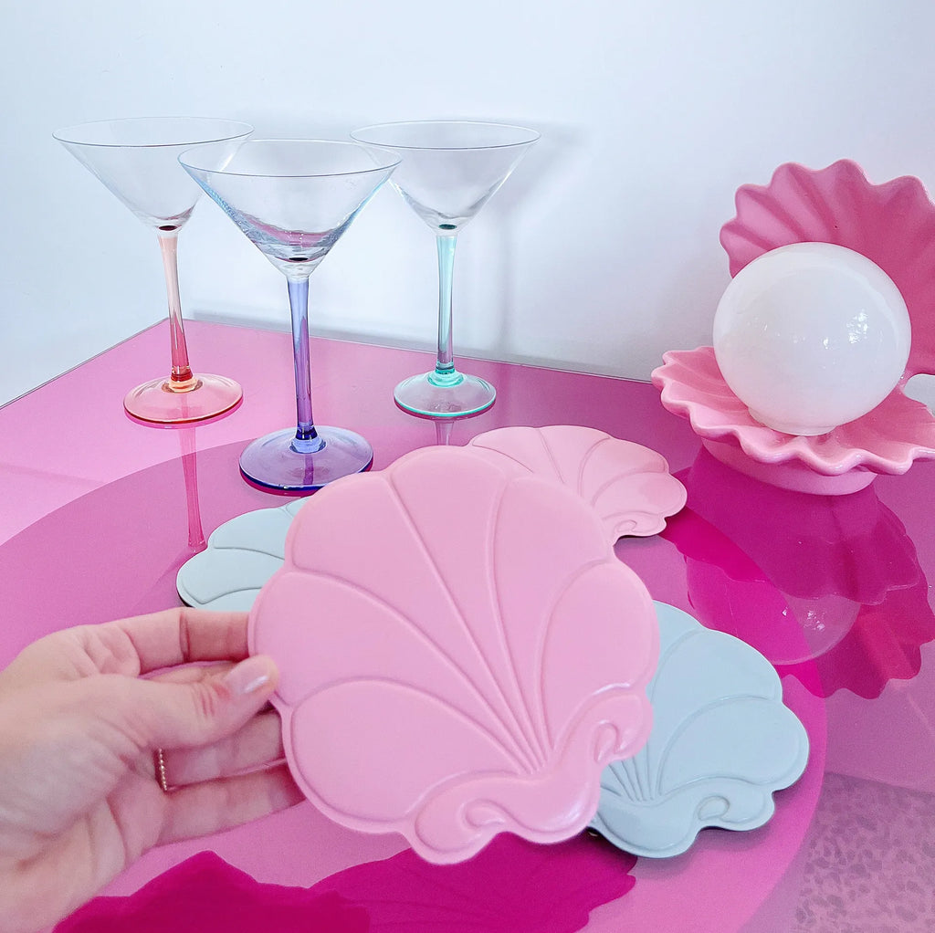 Dessous de verres coquillage - Club Barbara