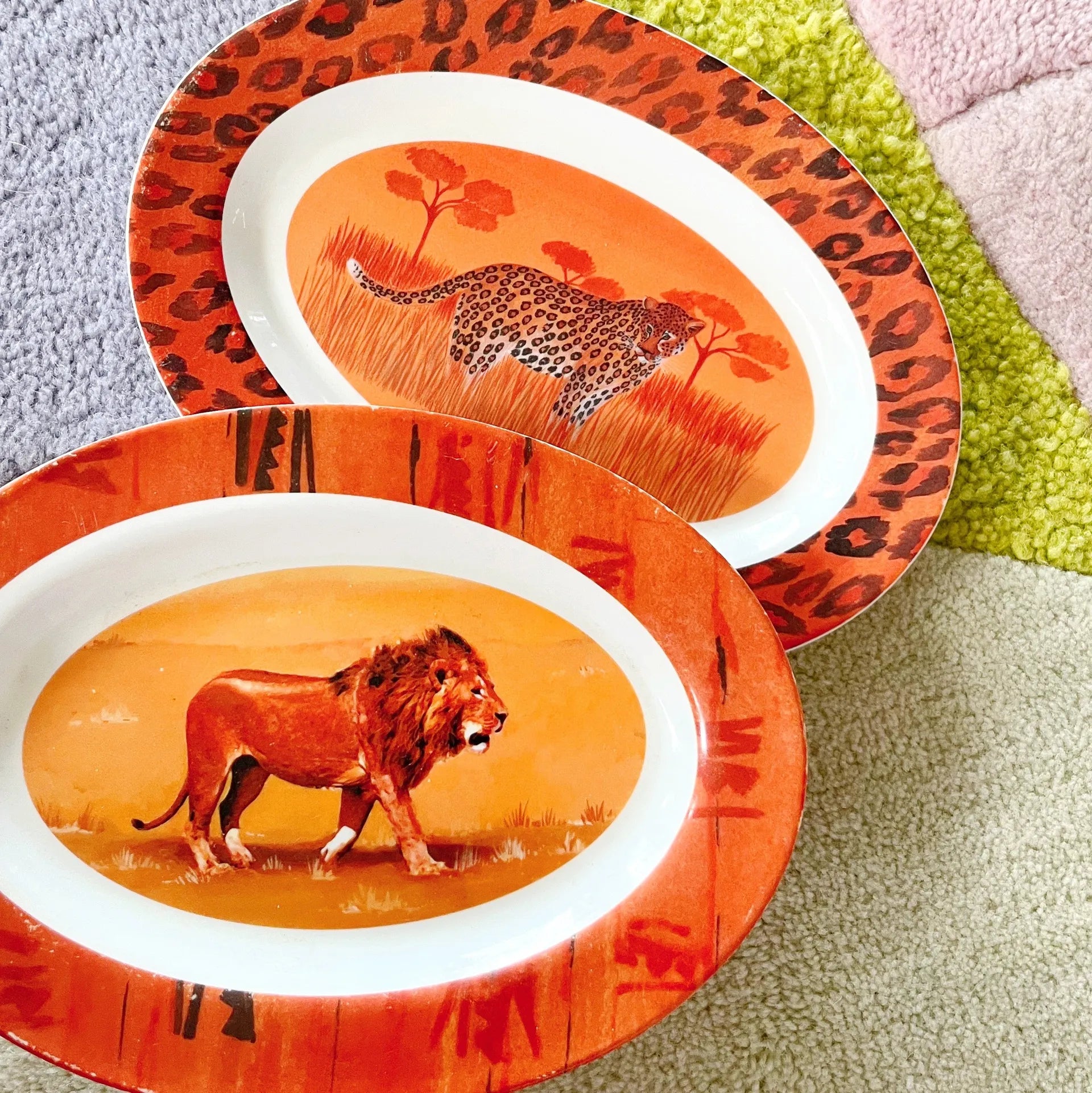 Duo de plateaux fauves - Club Barbara