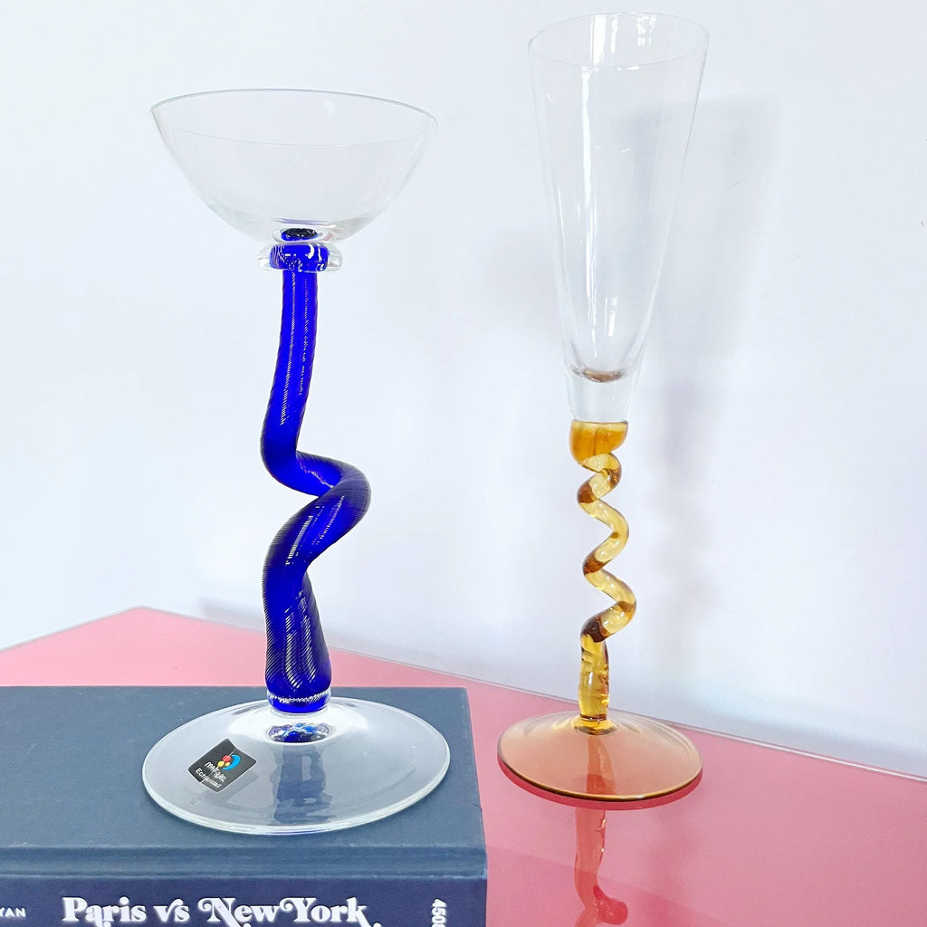 Duo de verres zig-zag - Club Barbara