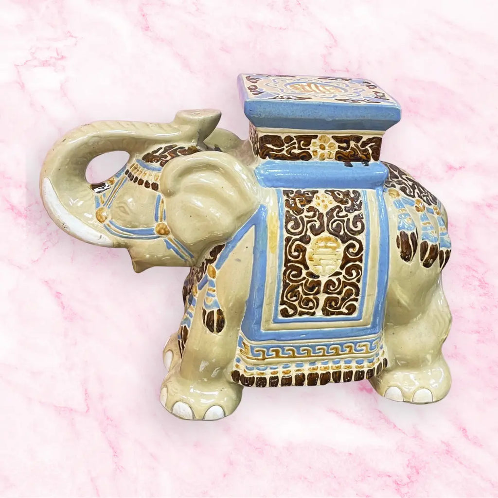 Porte-plante éléphant années 70 grand format Club Barbara
