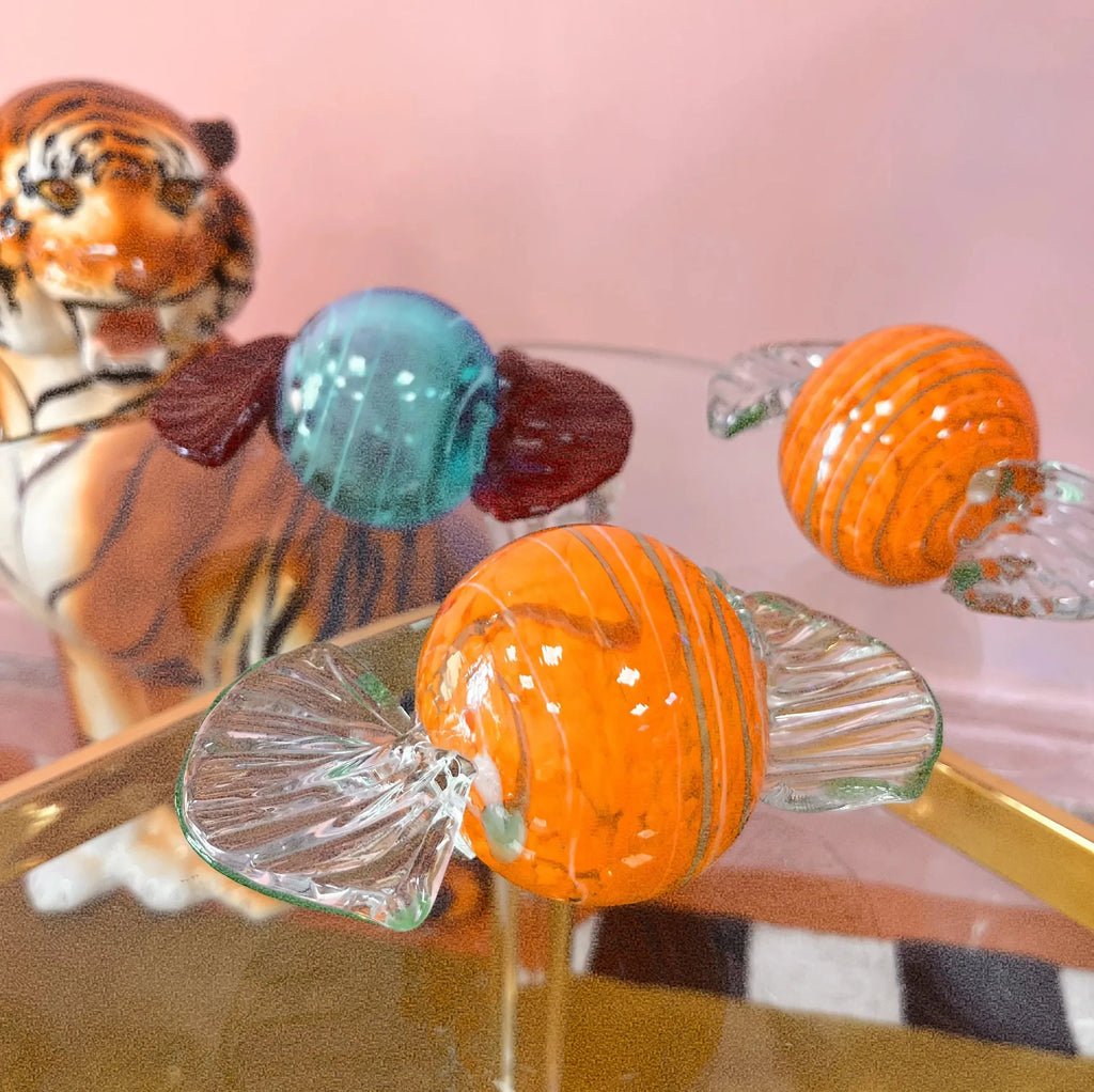 Ensemble de bonbons géants en verre de Murano, année 70 - Club Barbara