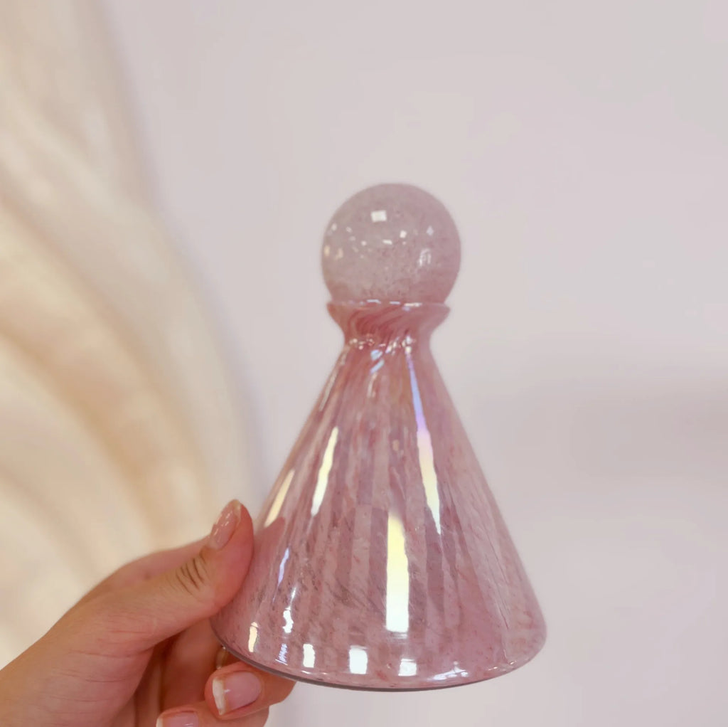 Flacon Décoratif en Verre Soufflé, Made in Italy, Années 60 - Club Barbara