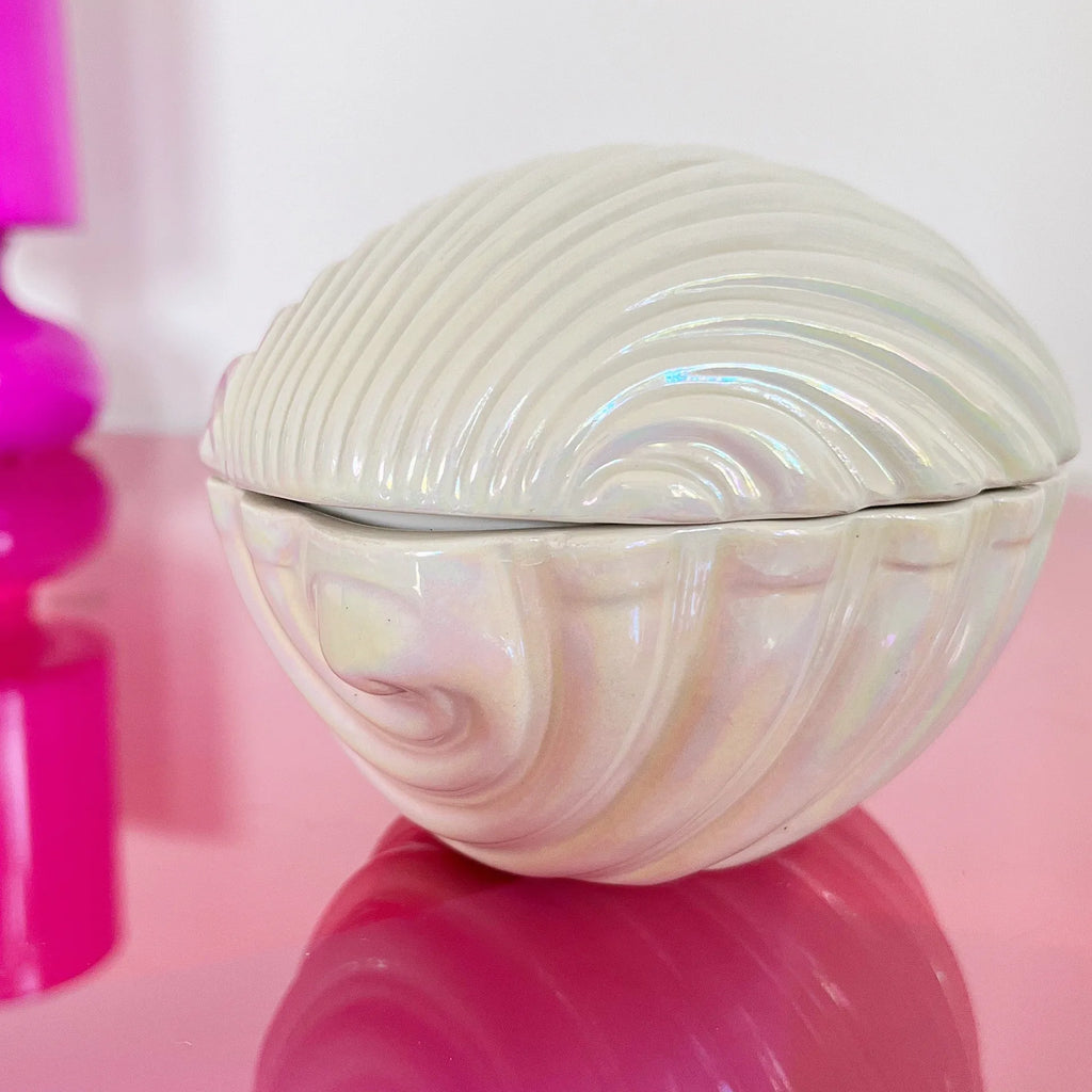Grande boîte coquillage, Made in Italy, années 80 - Club Barbara