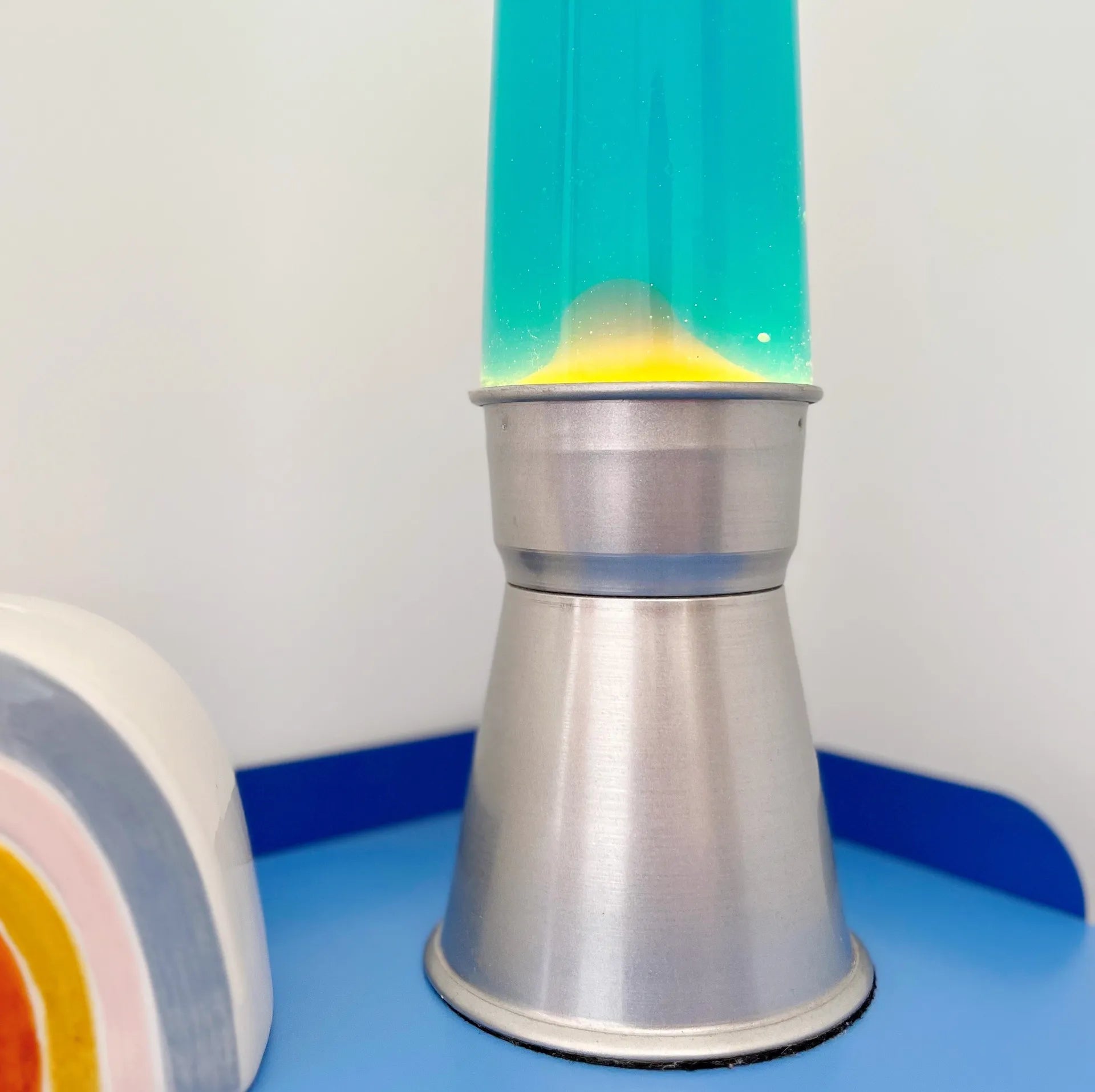 Grande lampe à lave fusée  vintage années 80 - Club Barbara
