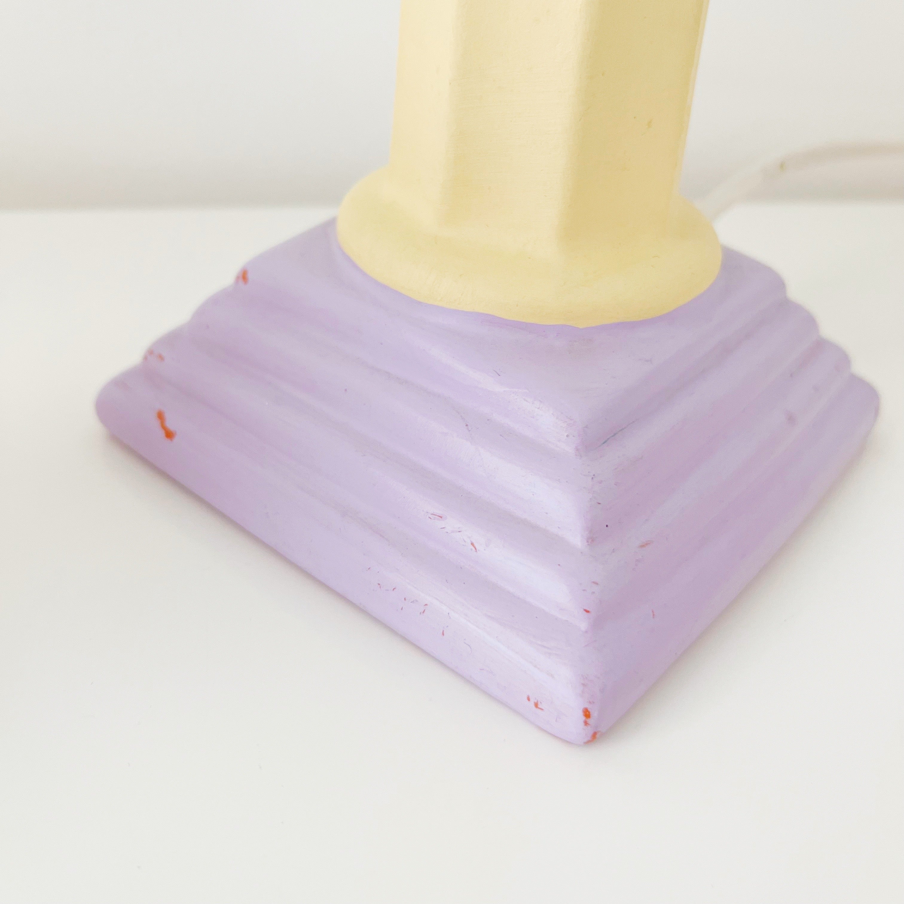 Lampe colonne pastel