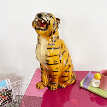 Load image into Gallery viewer, Vintage 70&#39;s Tiger Statue
