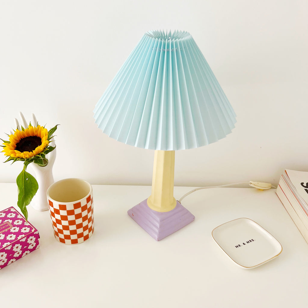 Lampe colonne pastel