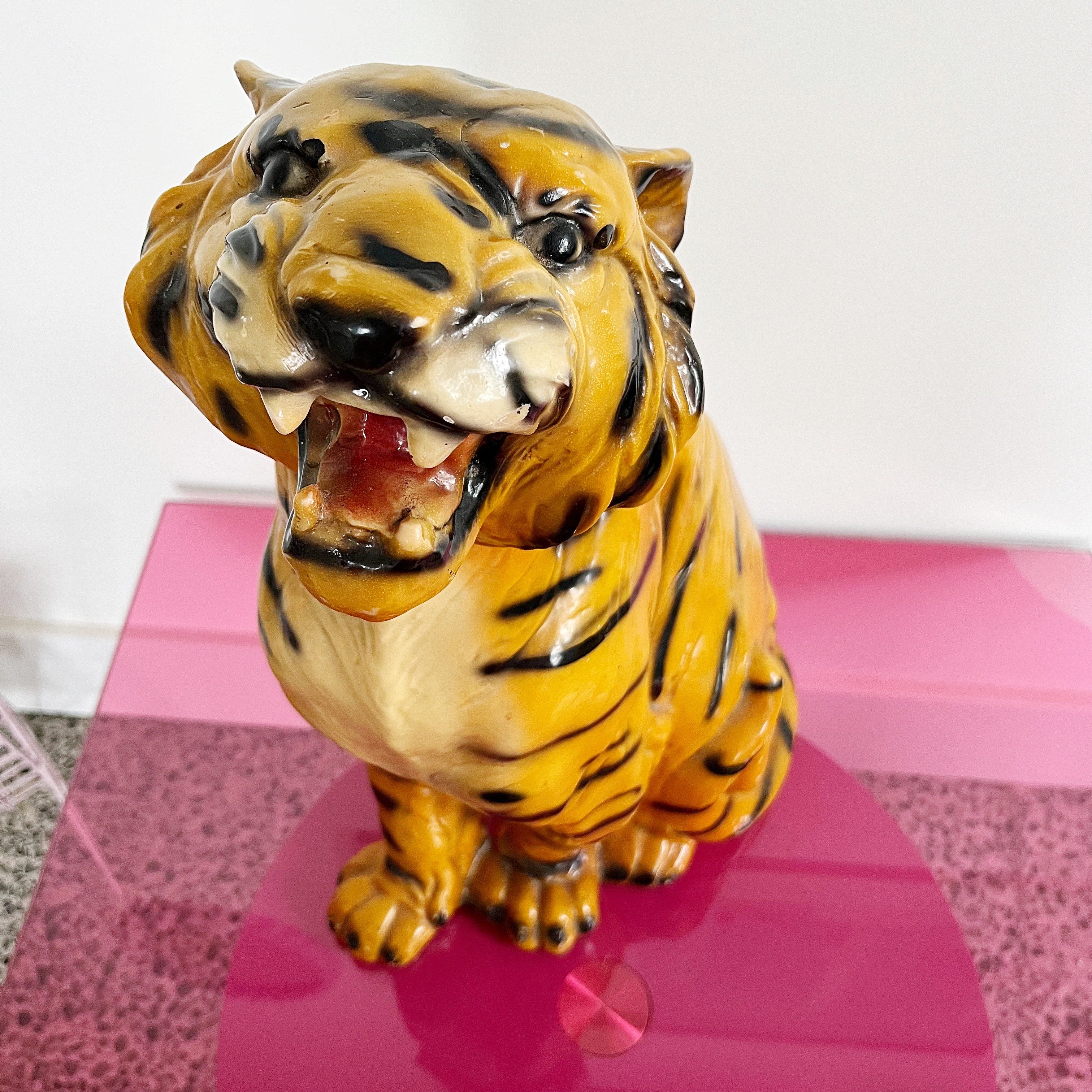Statue tigre vintage 70’s