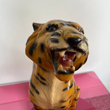 Load image into Gallery viewer, Vintage 70&#39;s Tiger Statue
