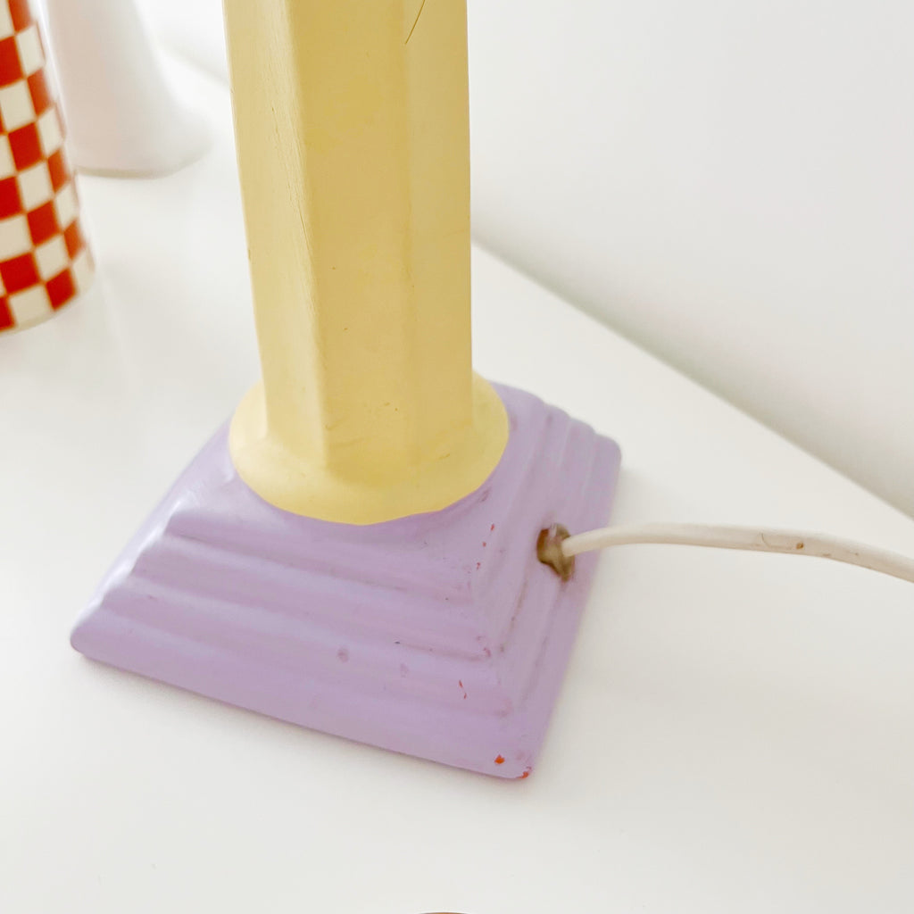 Lampe colonne pastel