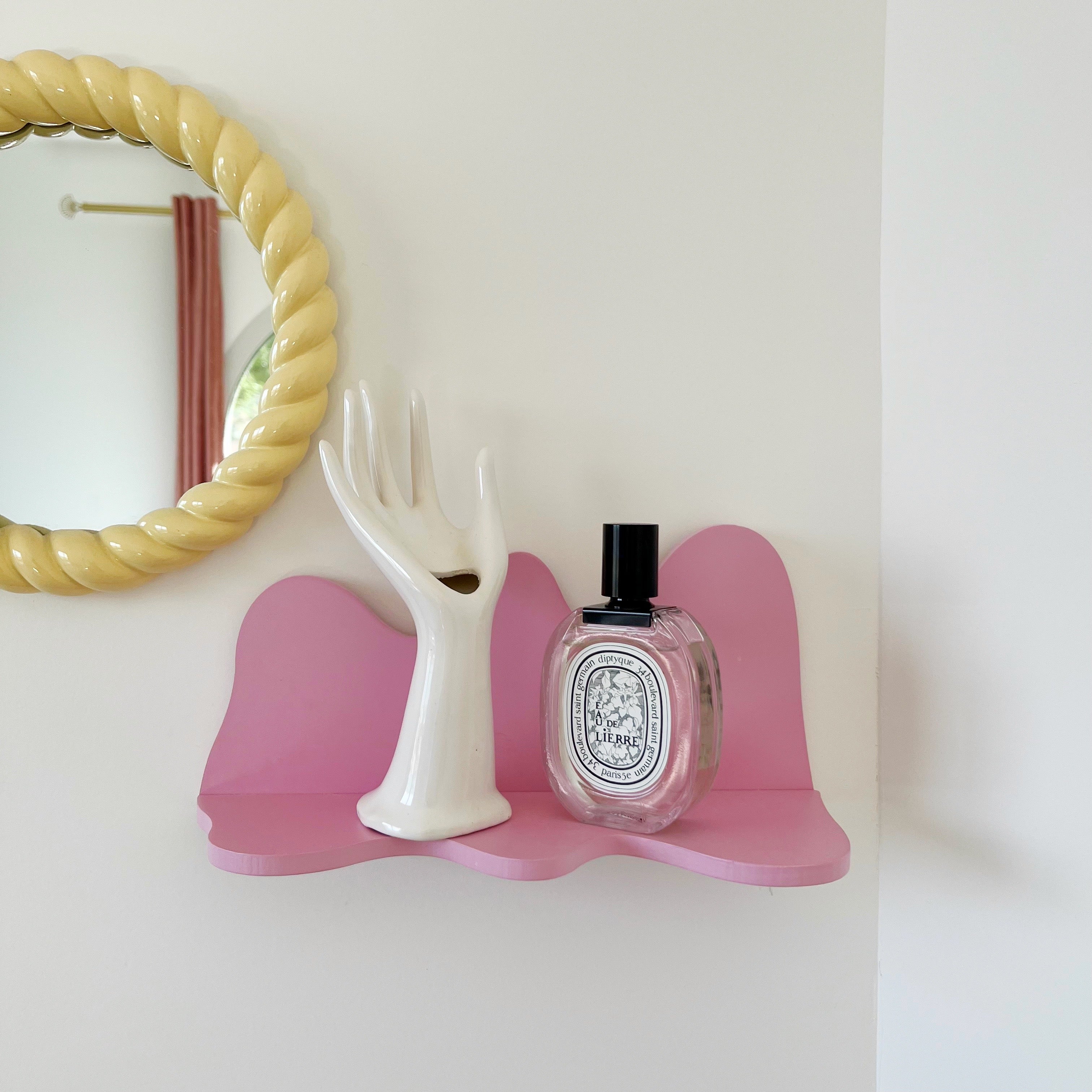 Vase main vintage en céramique