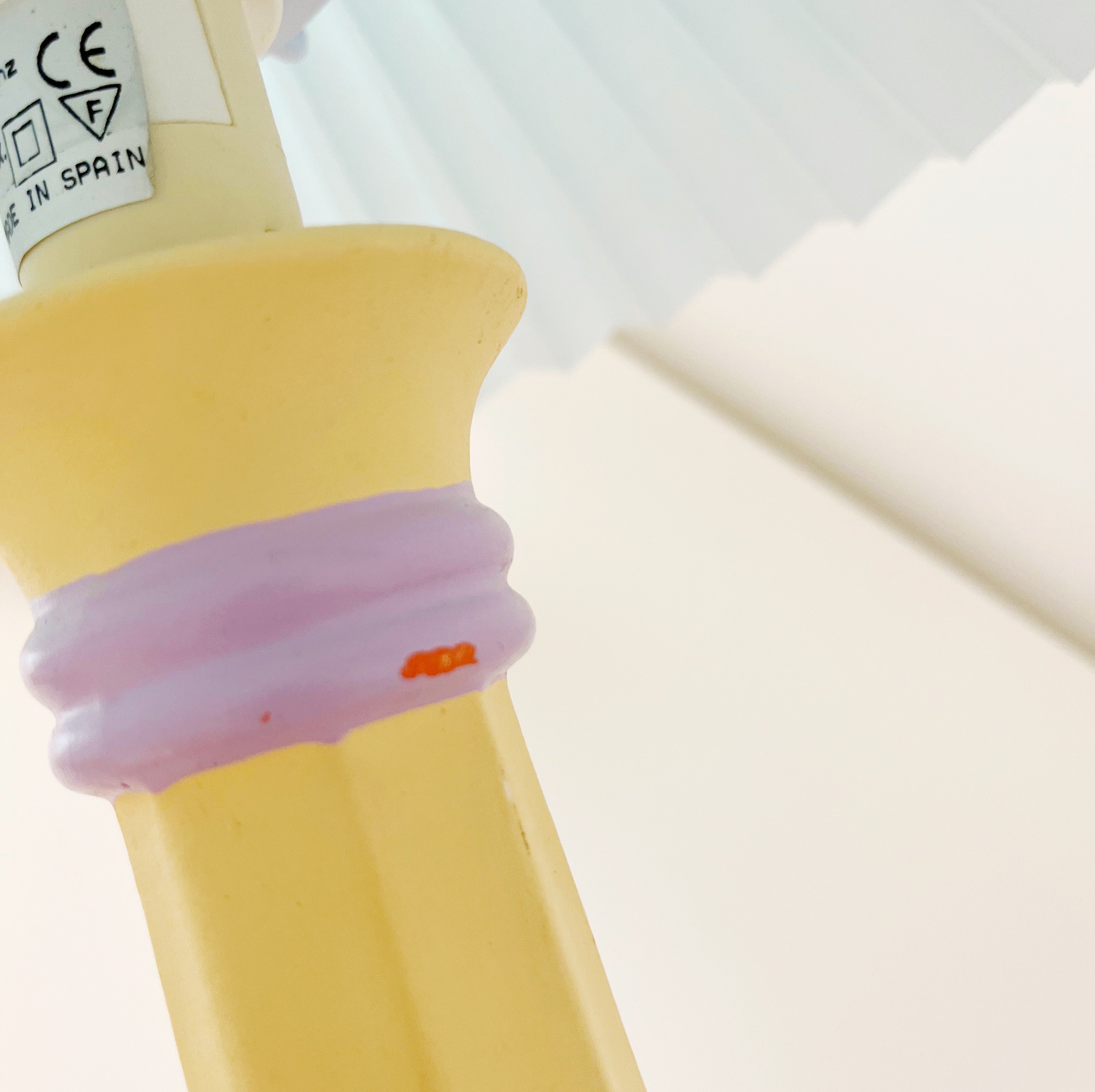 Lampe colonne pastel