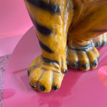 Load image into Gallery viewer, Vintage 70&#39;s Tiger Statue
