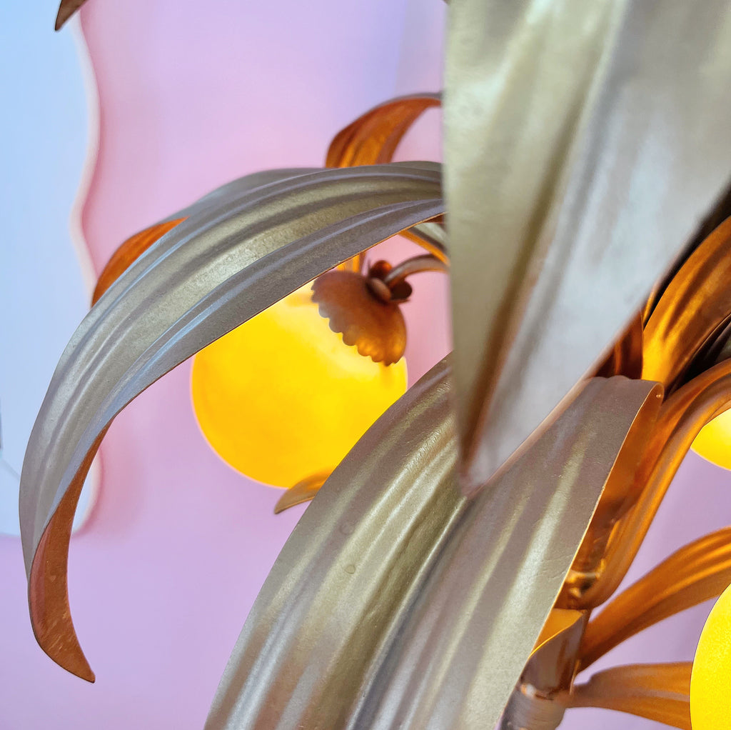 lampadaire-feuille-palmier-vintage