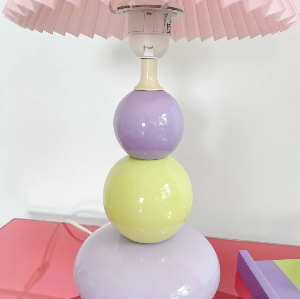 Lampe bi-goût amande & lila - Club Barbara