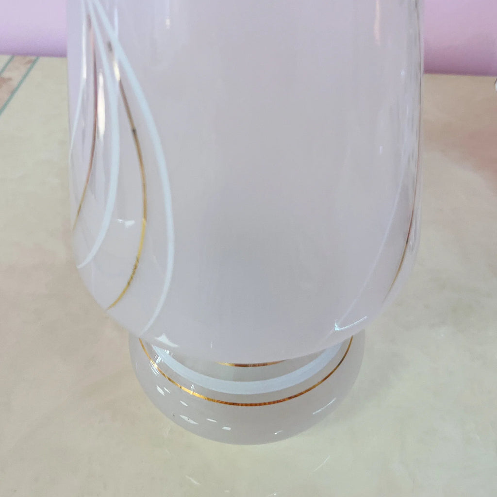 Lampe champignon dorée vintage - Club Barbara