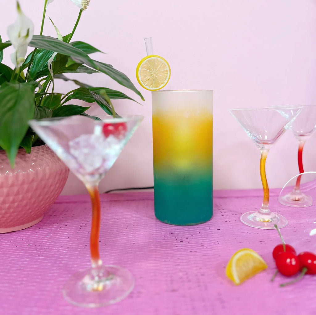 Lampe cocktail Gin Fizz vintage 80’s - Club Barbara