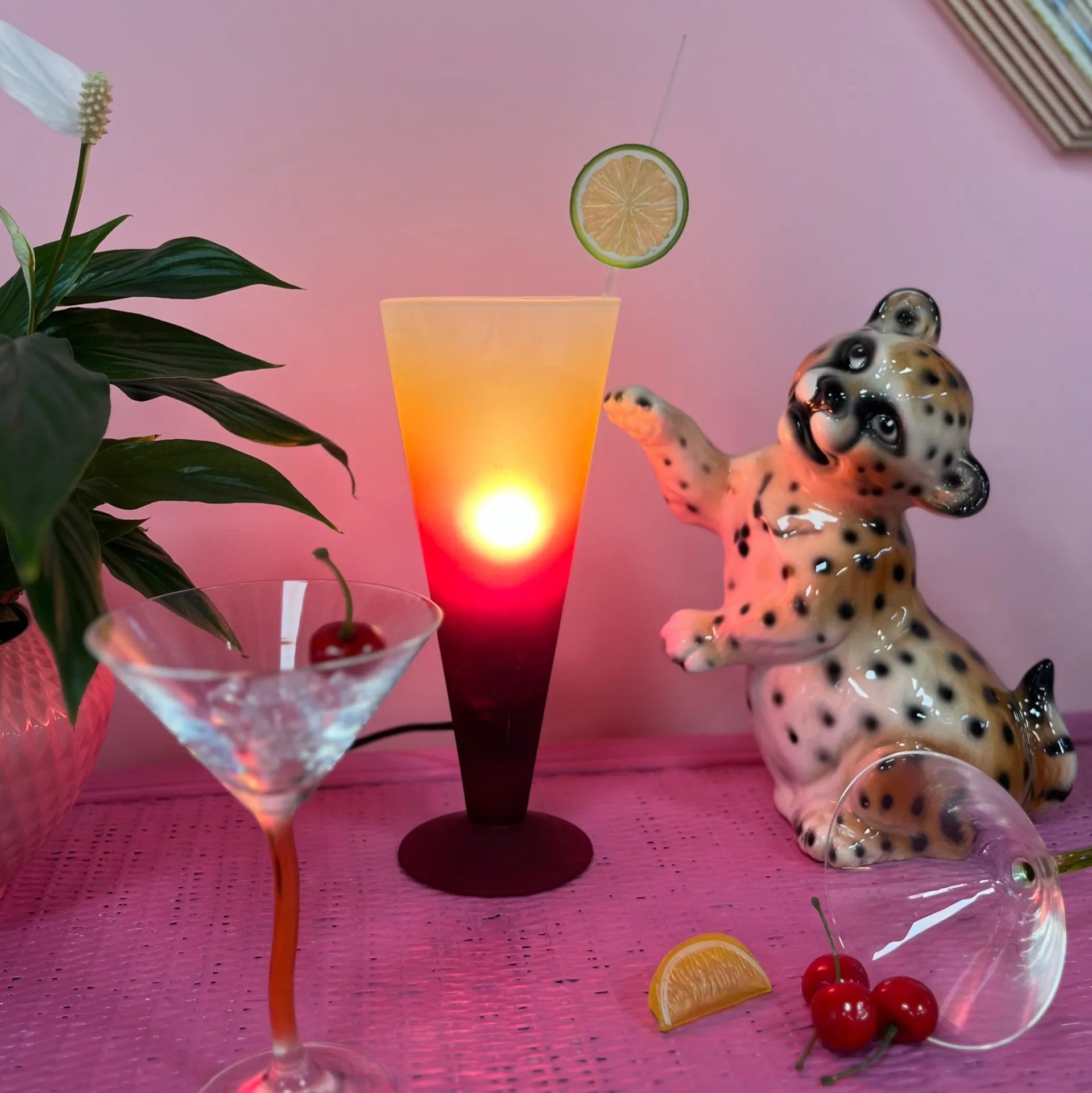 Lampe cocktail vintage Cosmo - Club Barbara