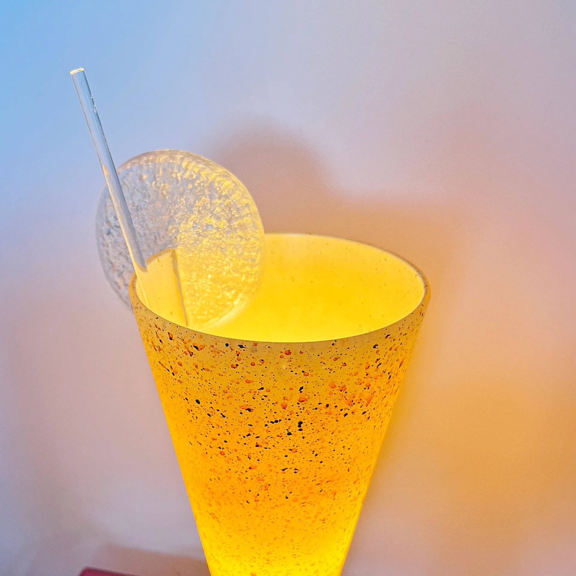 Lampe cocktail vintage granité - Club Barbara