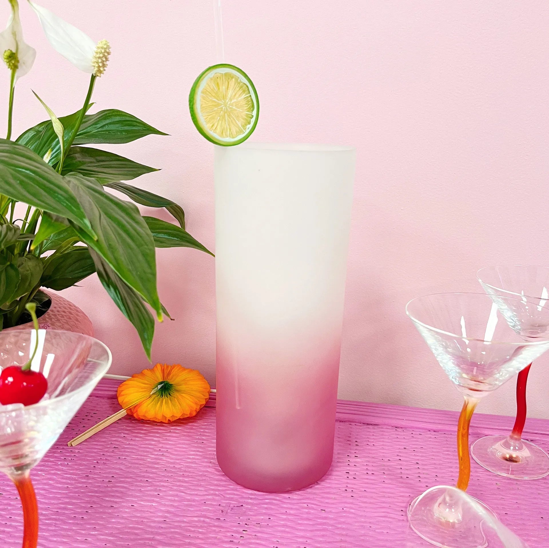 Lampe cocktail XL 80s Pink Lady - Club Barbara