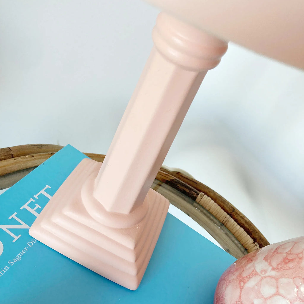 Lampe colonne rose - Club Barbara