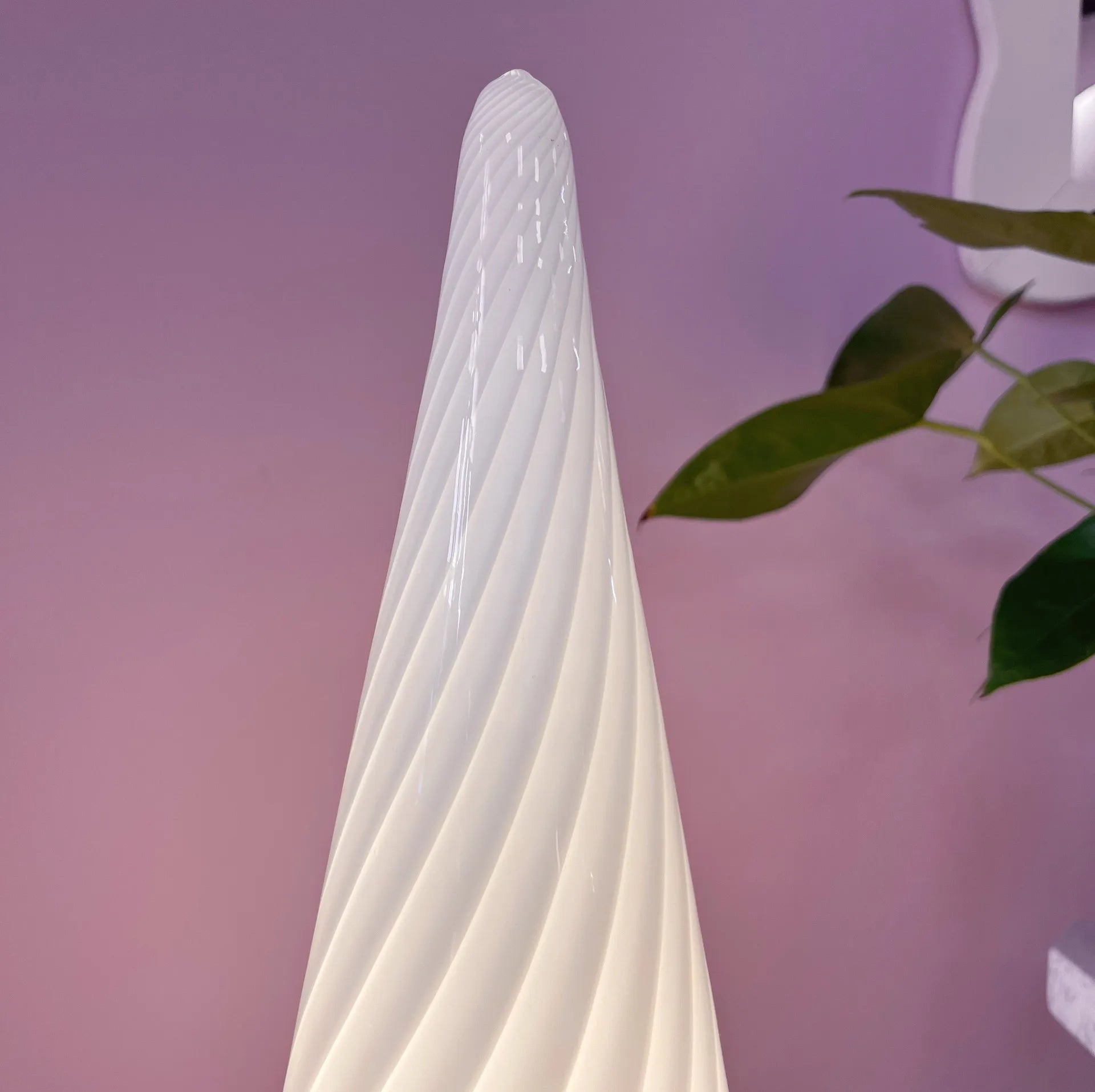 Lampe conique en verre de Murano, Italie, années 70 - Club Barbara