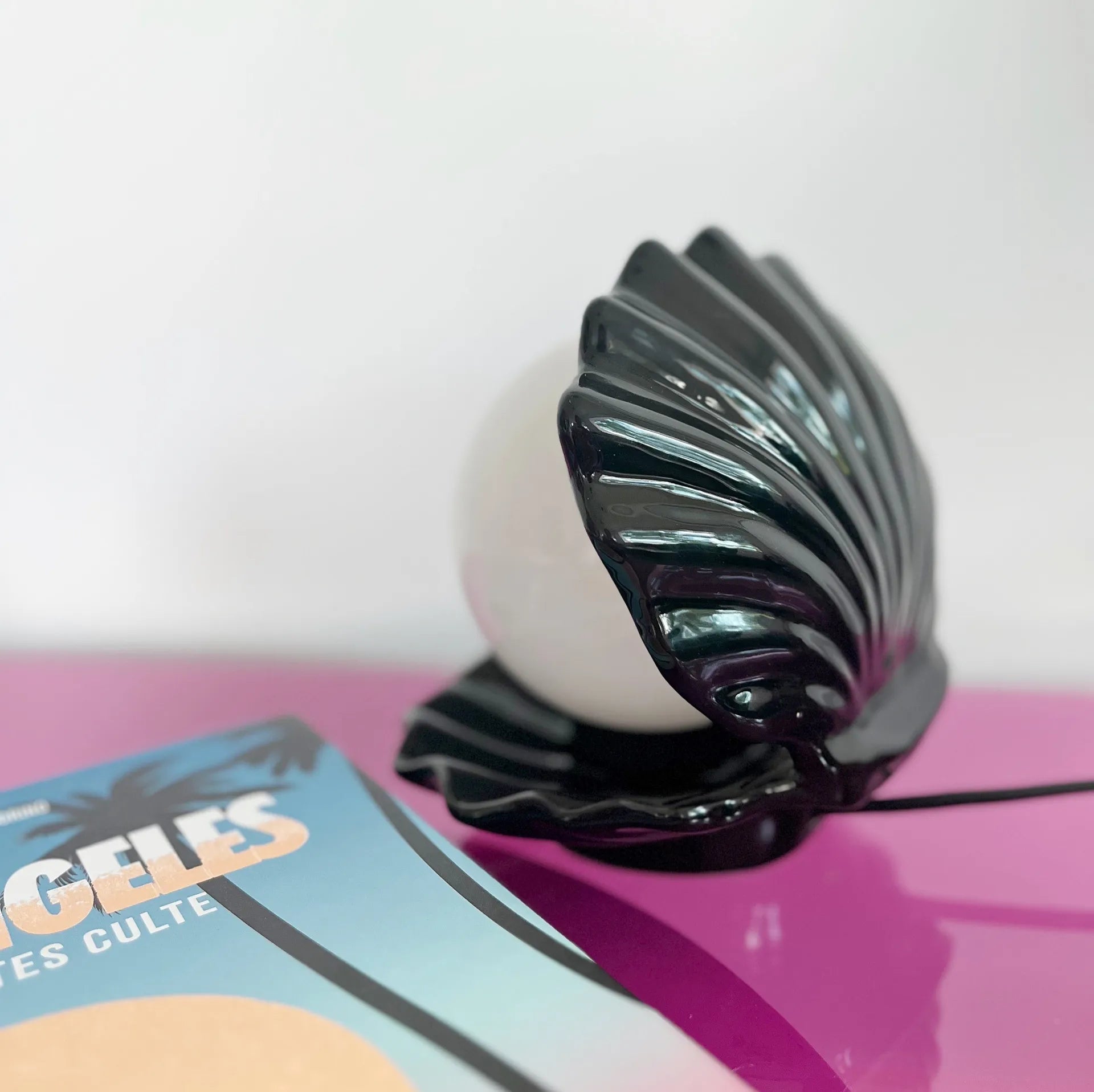 Lampe coquillage vintage - Club Barbara