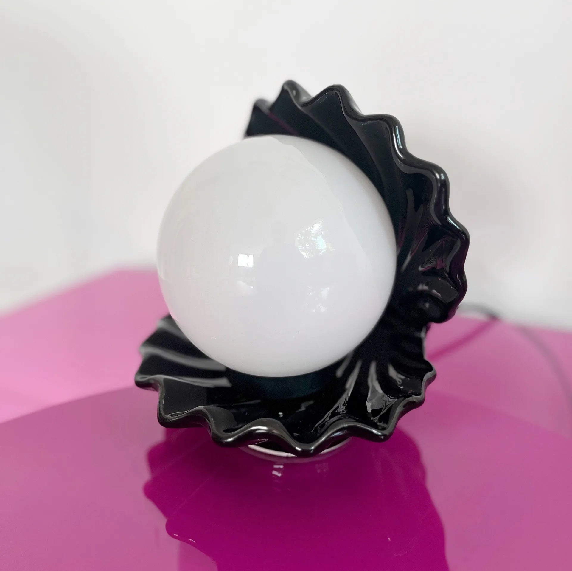 Lampe coquillage vintage - Club Barbara