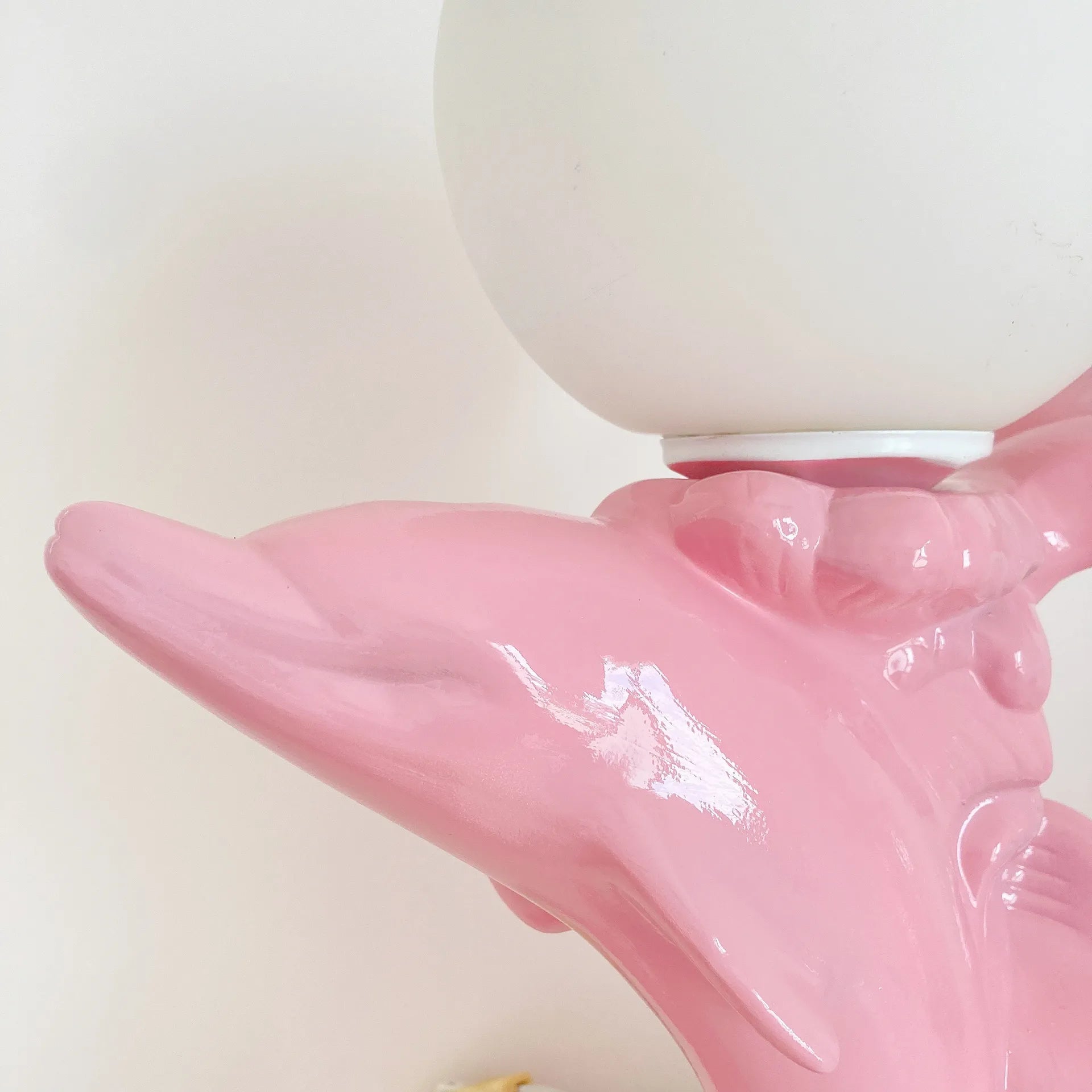 Lampe dauphins rose - Club Barbara