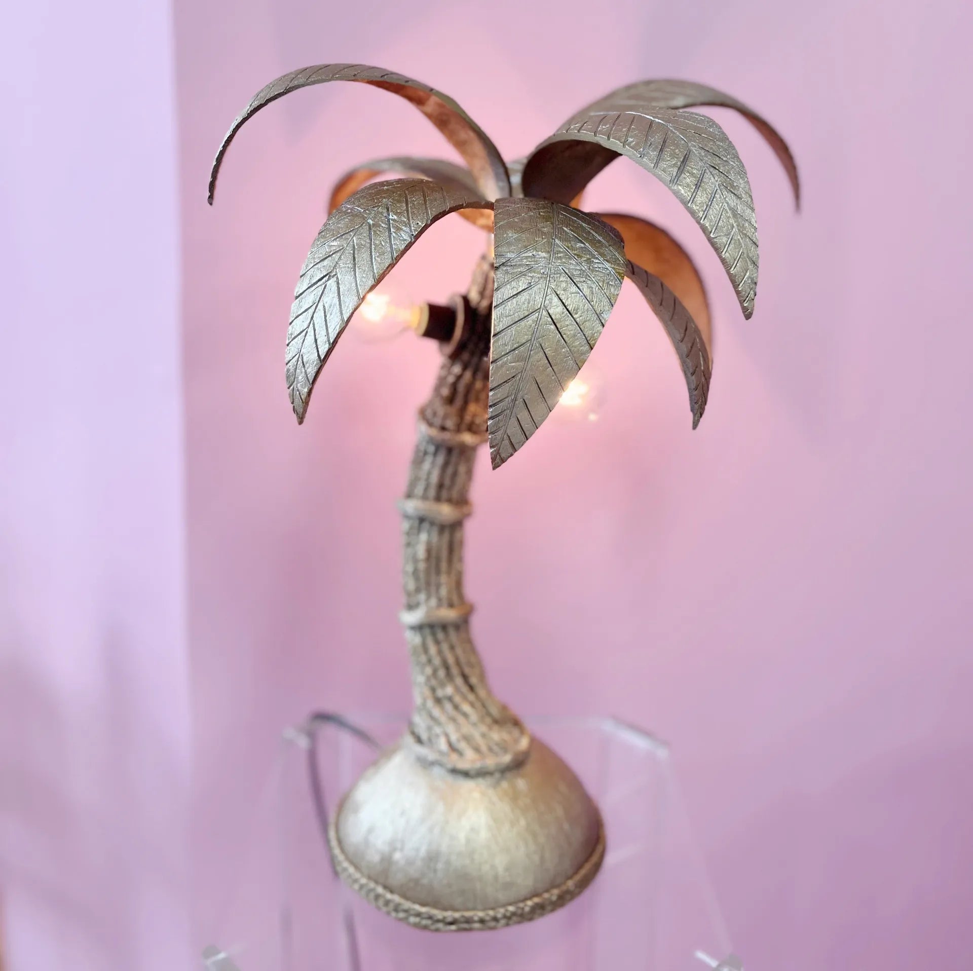 Lampe de table Palmier 70s - Club Barbara