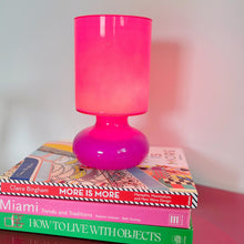 Load image into Gallery viewer, Vintage IKEA Lykta pink lamp
