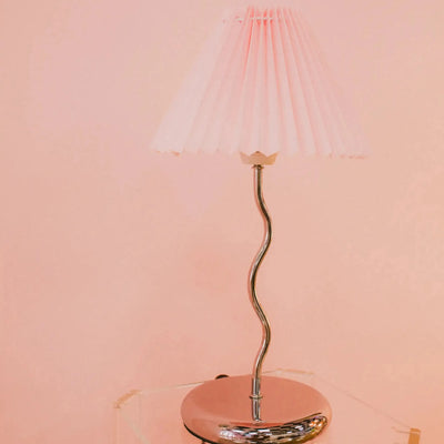 Lampe en Métal Chromé – Années 80 - Club Barbara