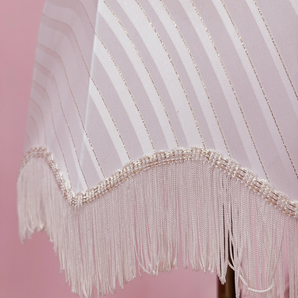 Grande lampe flamant rose en céramique, années 70