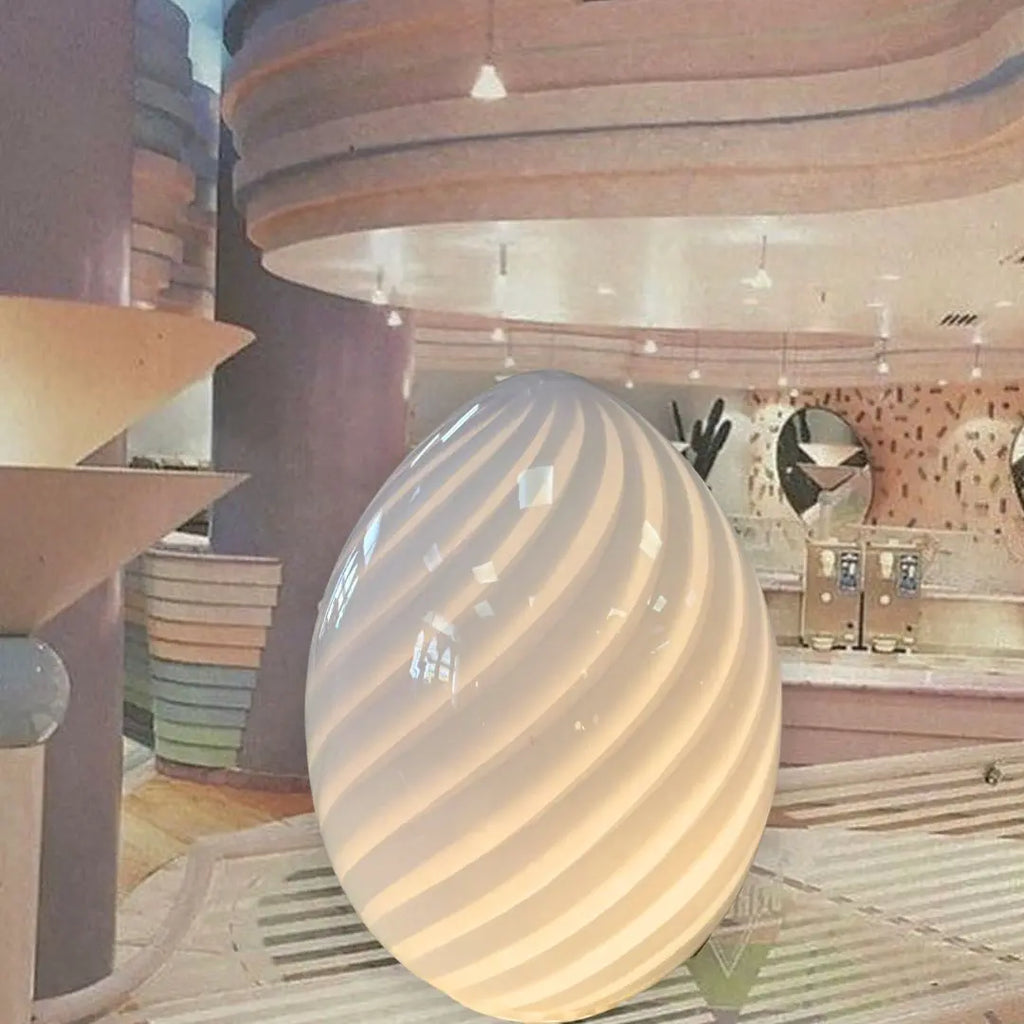 Murano egg design lamp - 70s
