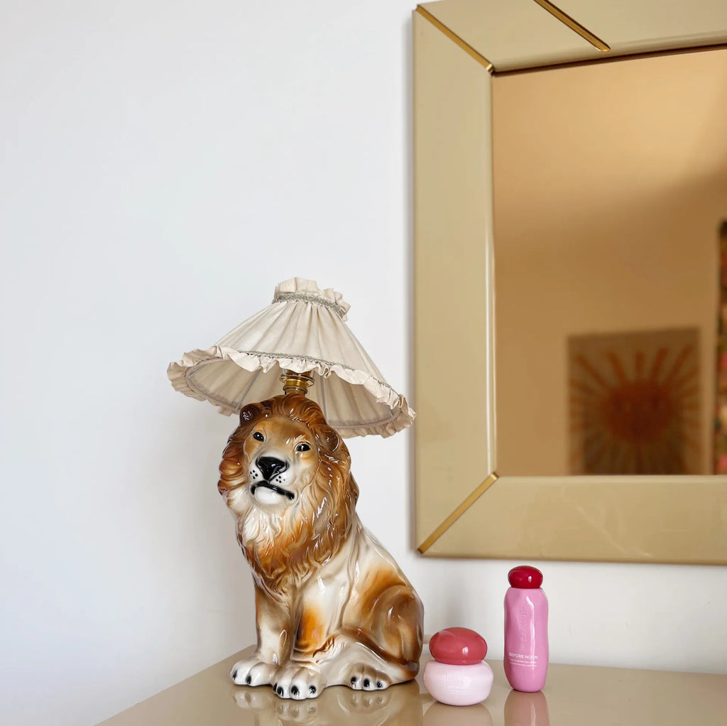 Lampe Lion Artisanale – Italie - Club Barbara