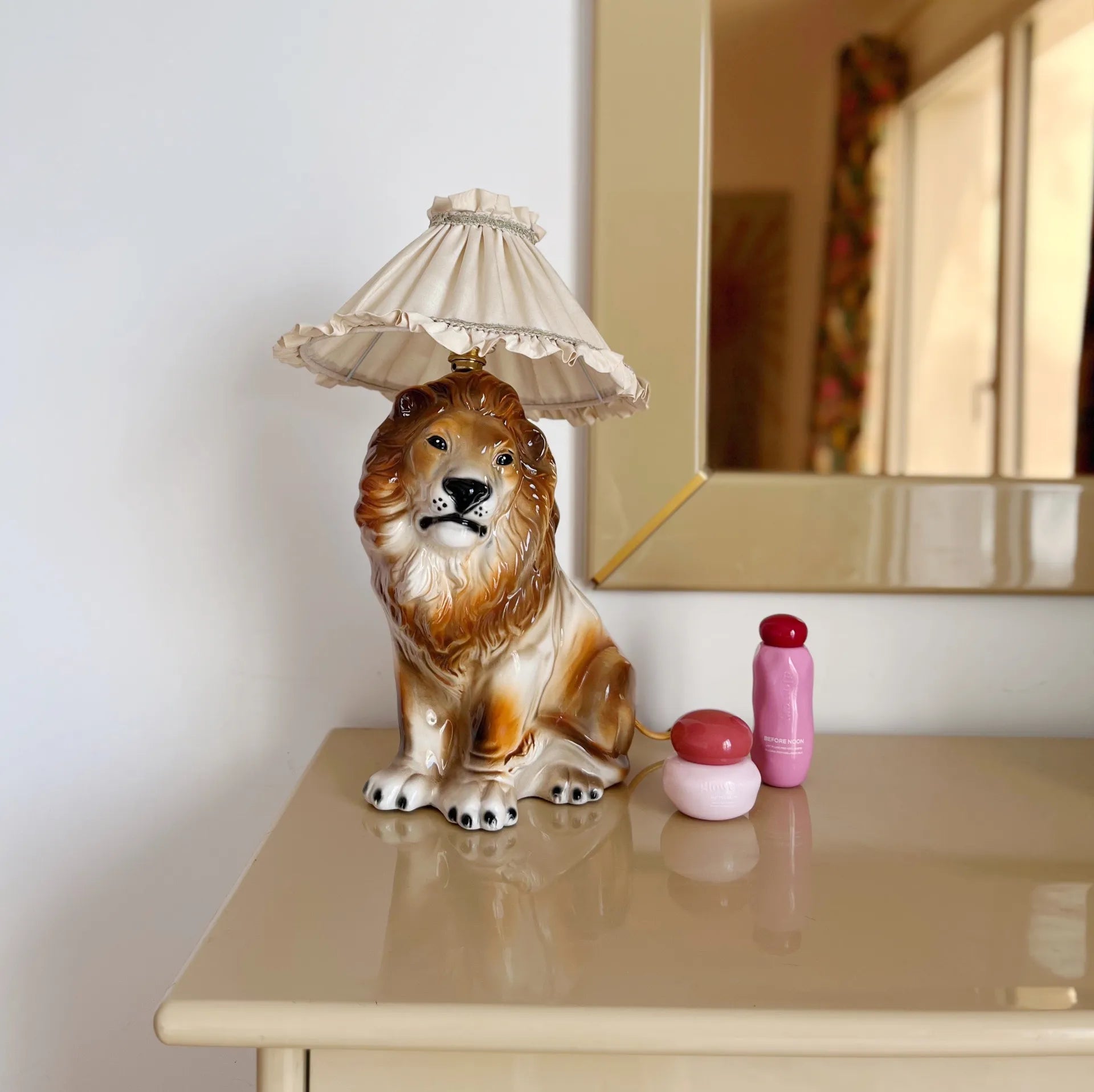 Lampe Lion Artisanale – Italie - Club Barbara