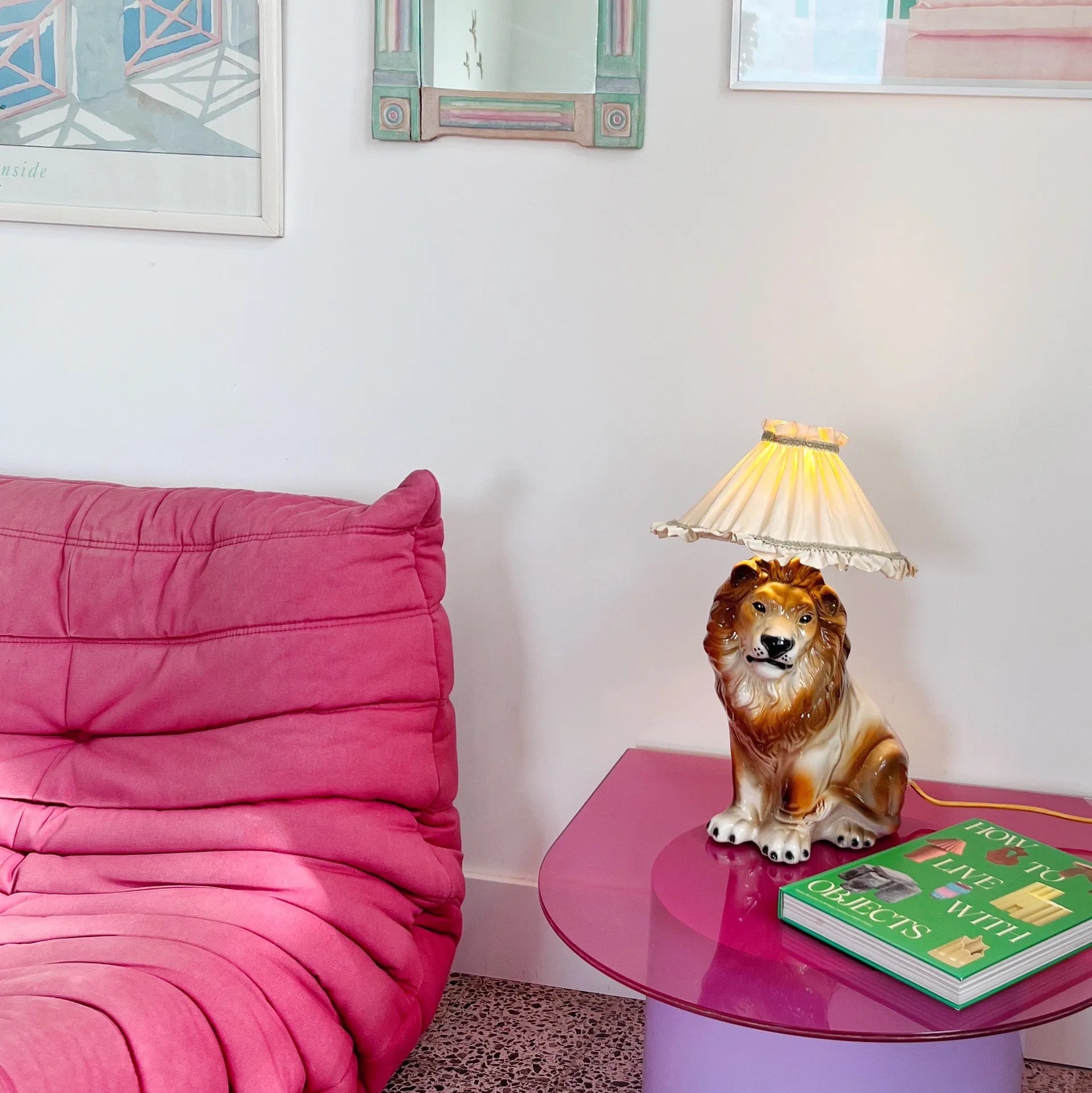 Lampe Lion Artisanale – Italie - Club Barbara