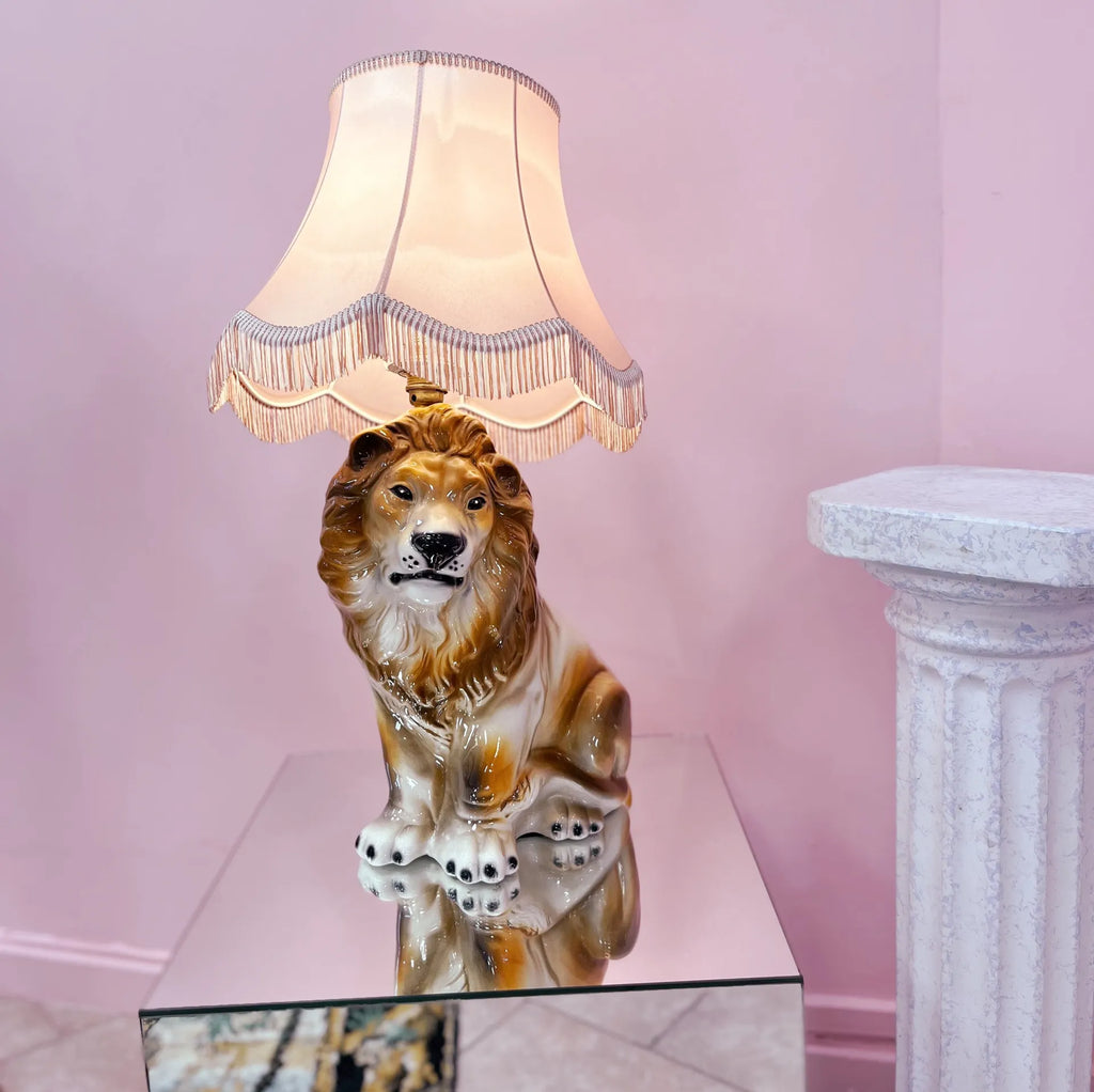 Lampe Lion Artisanale – Italie - Club Barbara
