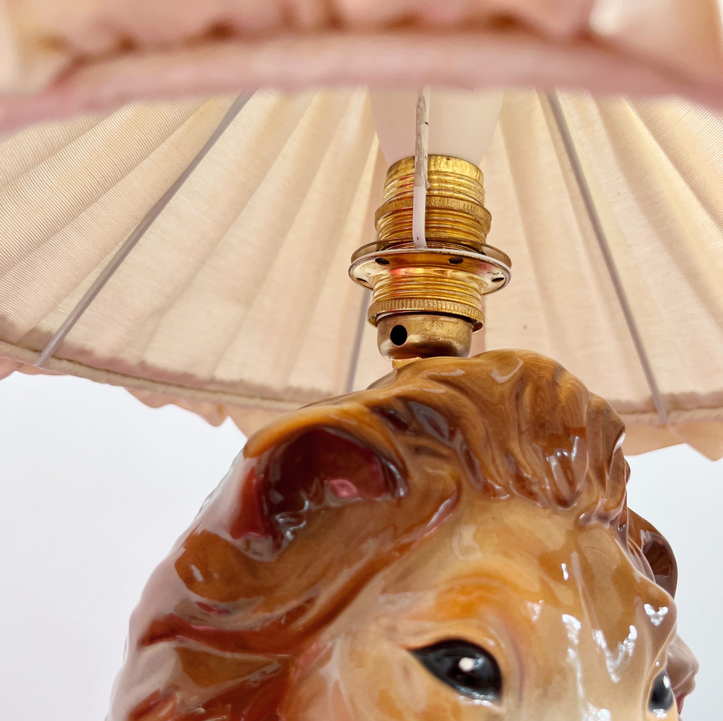 Lampe Lion Artisanale – Italie