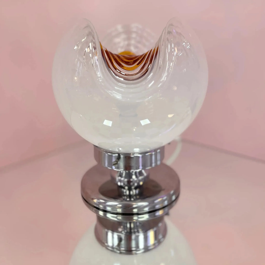 Lampe Murano, dans le style de Mazzega, Italie, années 70 - Club Barbara