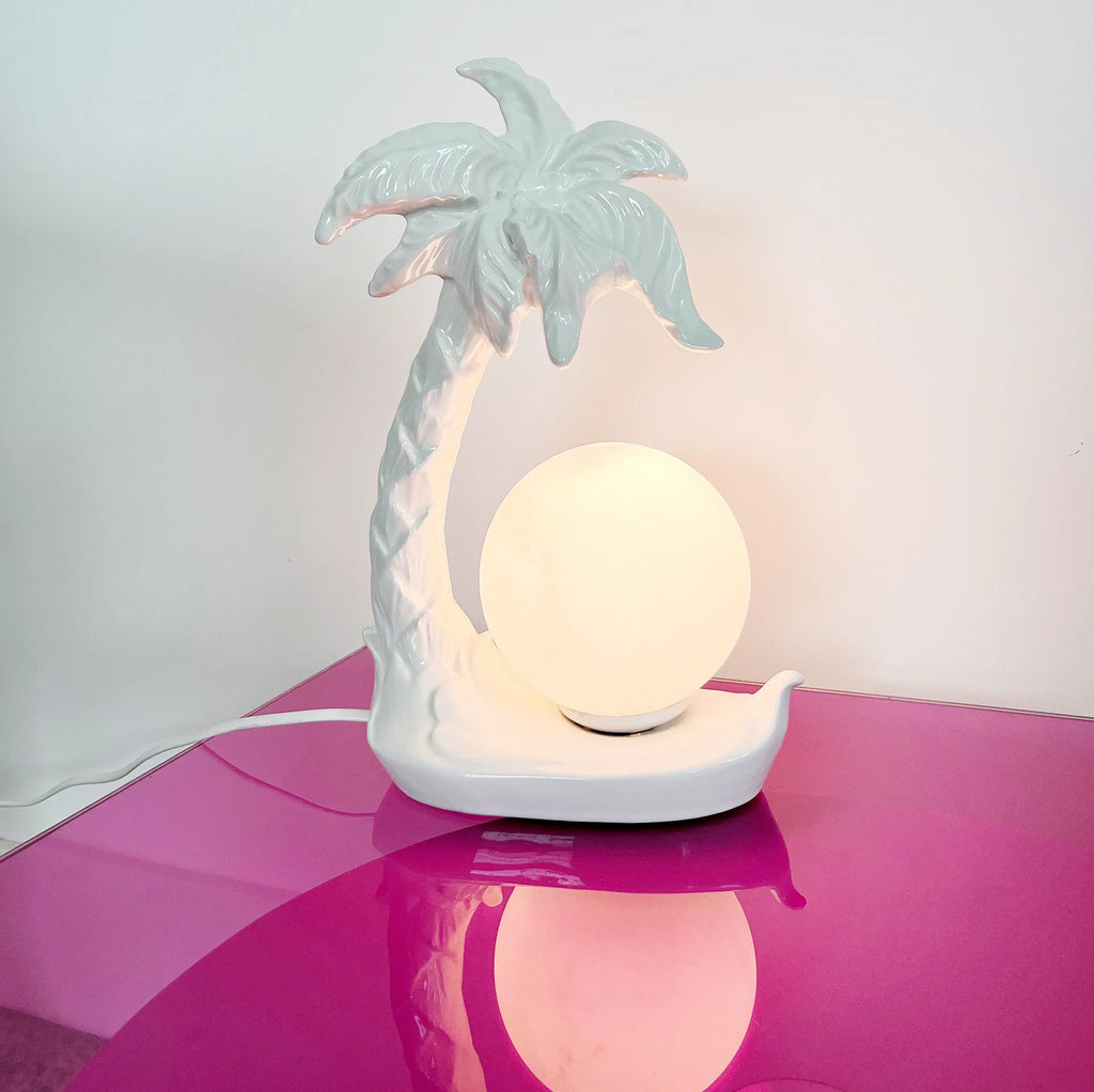 Lampe palmier vintage - Club Barbara