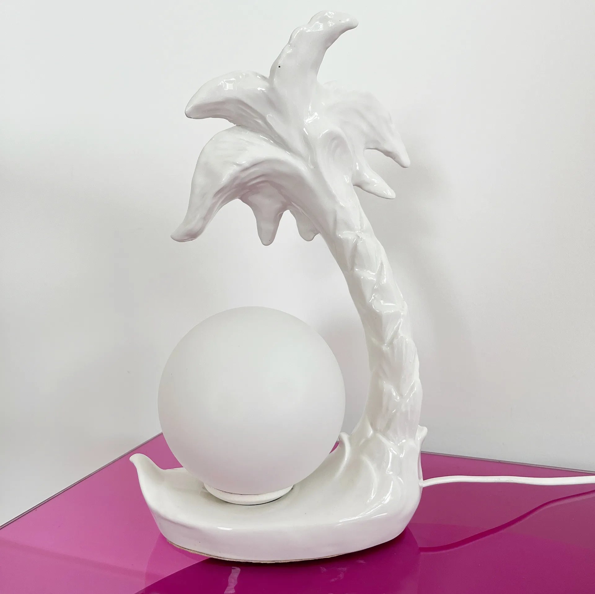 Lampe palmier vintage - Club Barbara